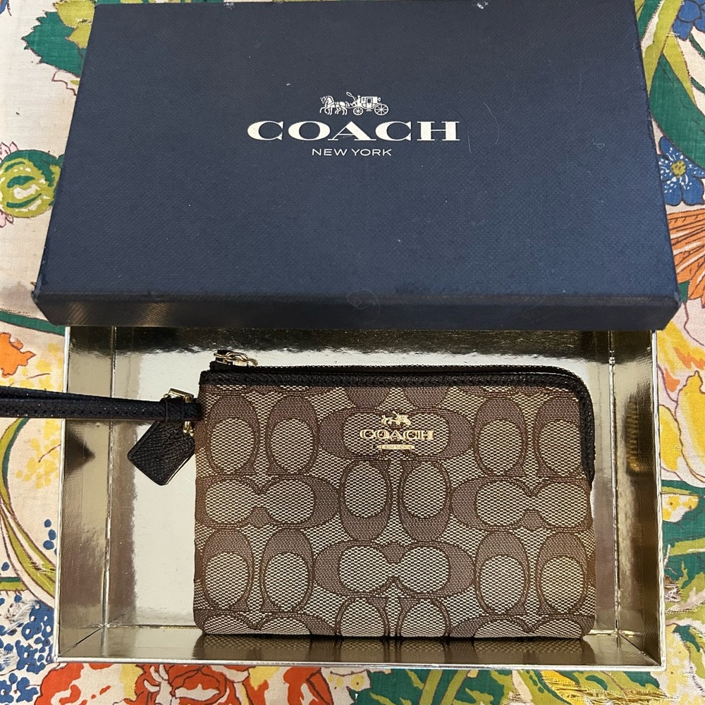 Coach Wristlet - Never used/ In original box